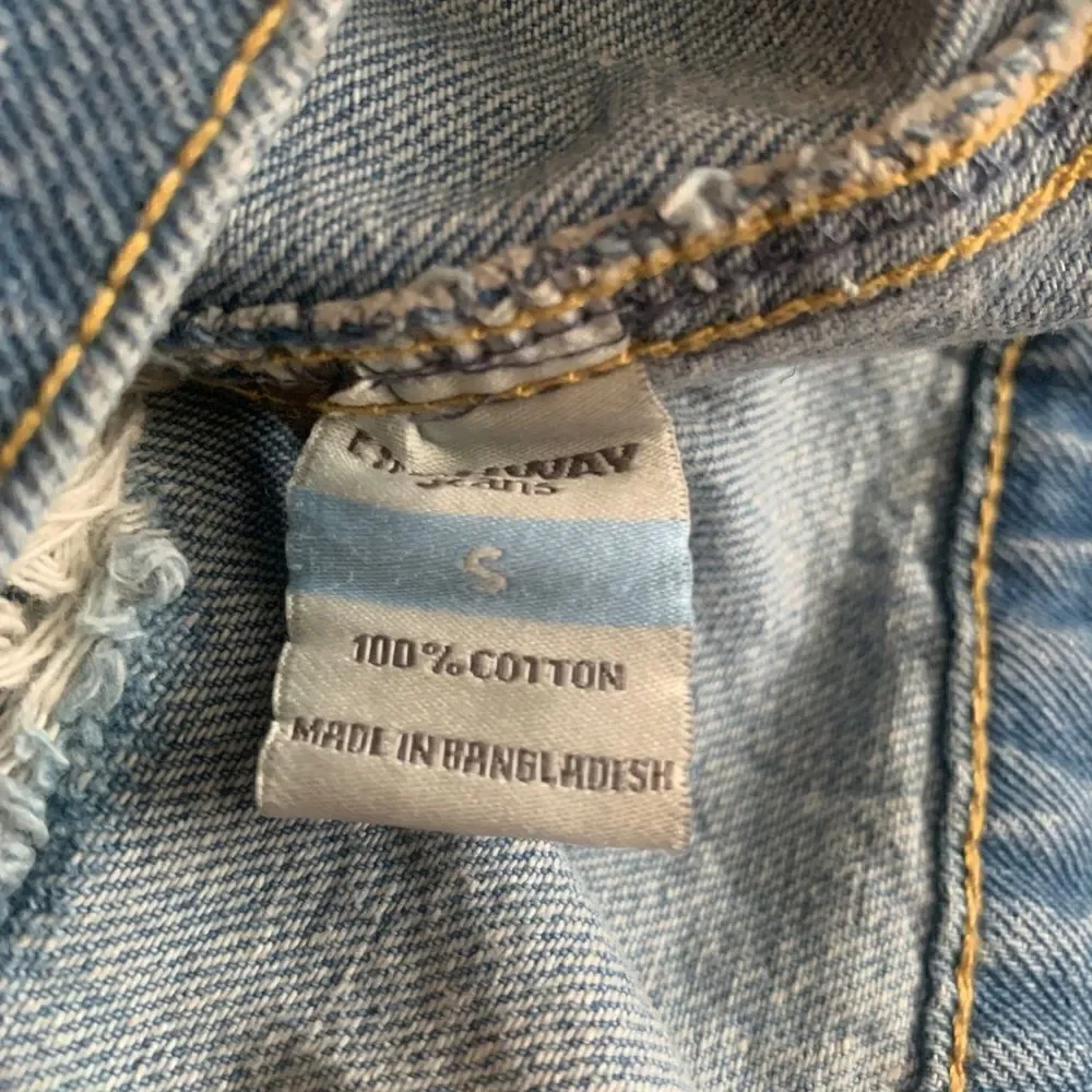 Highway premium denim jeans 100%cotton distressed jacket - Picture 3 of 3